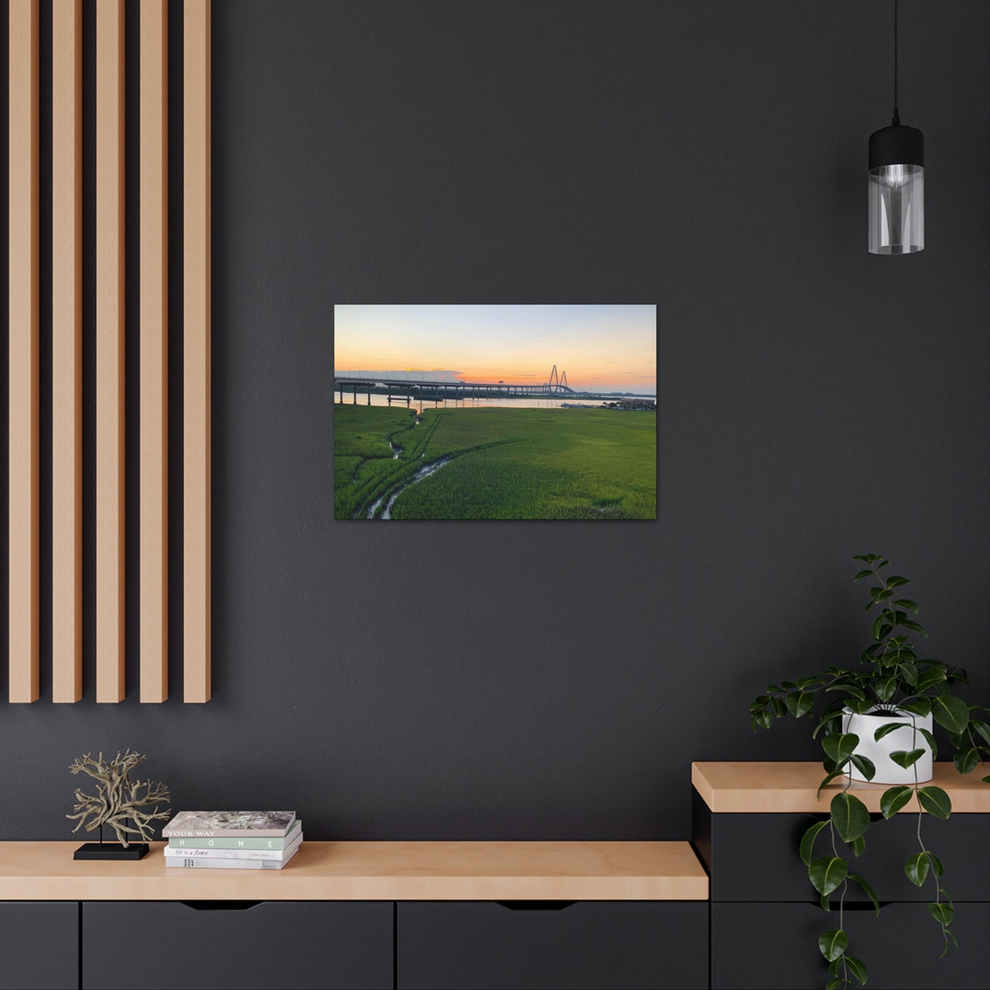 Cooper River Bridge Morning Gallery Canvas