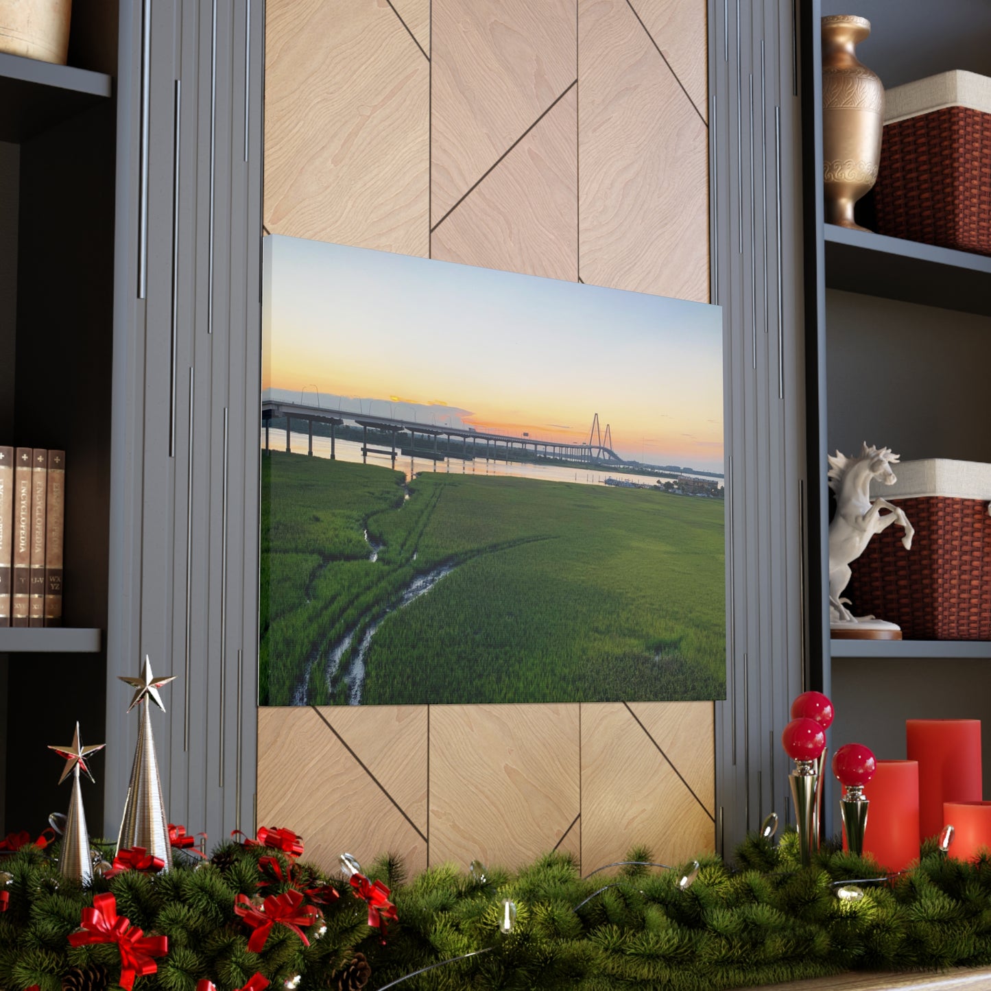 Cooper River Bridge Morning Gallery Canvas